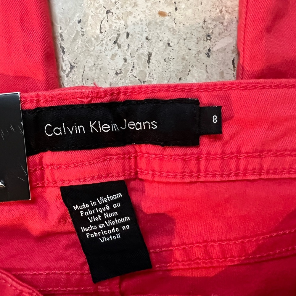 NWT Calvin Klein Skinny Cropped Jeans Size 8 - Picture 8 of 9